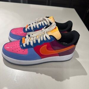 Nike Air Force 1 Low x Undefeated Multi-Patent Total Orange